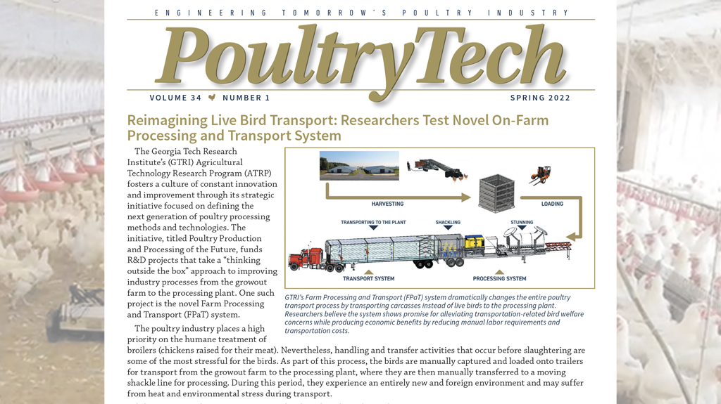 The Spring 2022 Issue of PoultryTech is Available