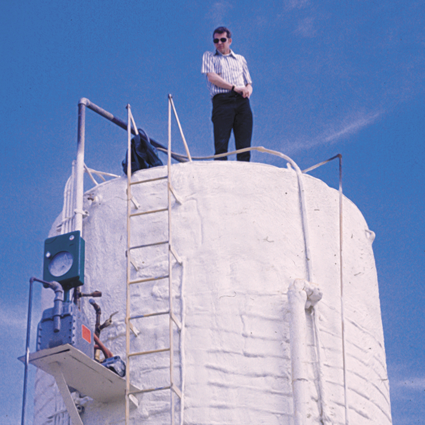 One of the earliest demonstrations of an anaerobic digester to convert poultry waste to biogas and stabilized sludge for environmentally friendly on-farm applications